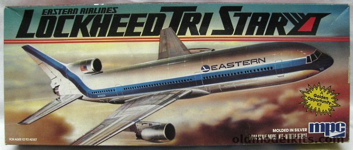 MPC 1/144 Lockheed L-1011 Tristar - Eastern Air Lines, 1-4731 plastic model kit